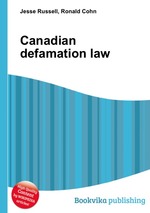 Canadian defamation law