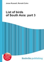 List of birds of South Asia: part 3