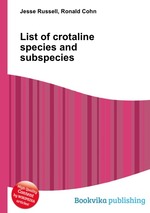 List of crotaline species and subspecies