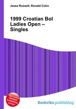 1999 Croatian Bol Ladies Open – Singles