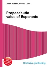 Propaedeutic value of Esperanto