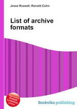 List of archive formats