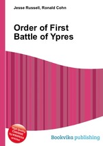 Order of First Battle of Ypres