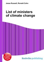 List of ministers of climate change