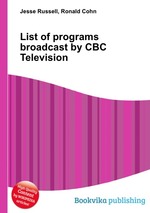 List of programs broadcast by CBC Television