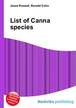 List of Canna species