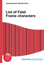 List of Fatal Frame characters