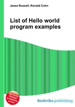 List of Hello world program examples