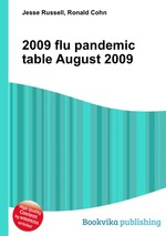 2009 flu pandemic table August 2009