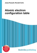 Atomic electron configuration table