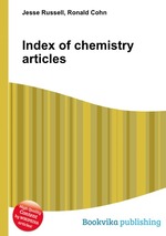 Index of chemistry articles