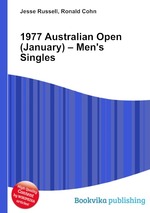 1977 Australian Open (January) – Men`s Singles