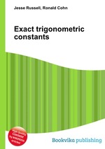 Exact trigonometric constants