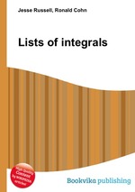 Lists of integrals