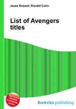 List of Avengers titles