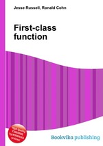 First-class function