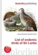 List of endemic birds of Sri Lanka