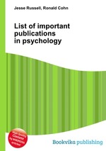 List of important publications in psychology