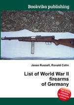 List of World War II firearms of Germany