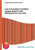 List of Australian Football League players with 200 games for one club