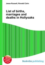 List of births, marriages and deaths in Hollyoaks