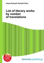 List of literary works by number of translations