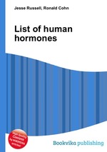 List of human hormones