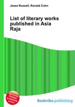 List of literary works published in Asia Raja