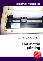 Dot matrix printing