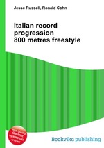 Italian record progression 800 metres freestyle