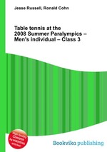 Table tennis at the 2008 Summer Paralympics – Men`s individual – Class 3