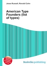 American Type Founders (list of types)