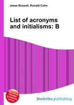 List of acronyms and initialisms: B