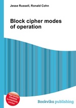 Block cipher modes of operation