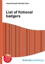 List of fictional badgers