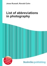 List of abbreviations in photography