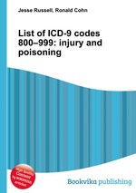 List of ICD-9 codes 800–999: injury and poisoning