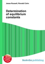 Determination of equilibrium constants