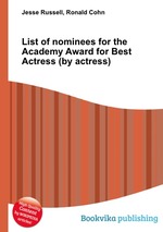 List of nominees for the Academy Award for Best Actress (by actress)