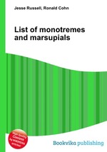 List of monotremes and marsupials