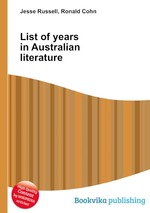 List of years in Australian literature