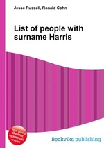 List of people with surname Harris