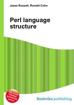 Perl language structure