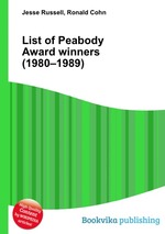 List of Peabody Award winners (1980–1989)