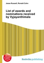 List of awards and nominations received by Vyjayanthimala