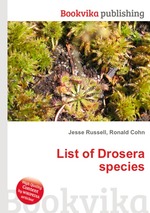 List of Drosera species