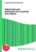 Adjectivals and demonyms for countries and nations