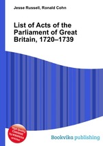 List of Acts of the Parliament of Great Britain, 1720–1739