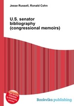 U.S. senator bibliography (congressional memoirs)