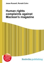 Human rights complaints against Maclean`s magazine